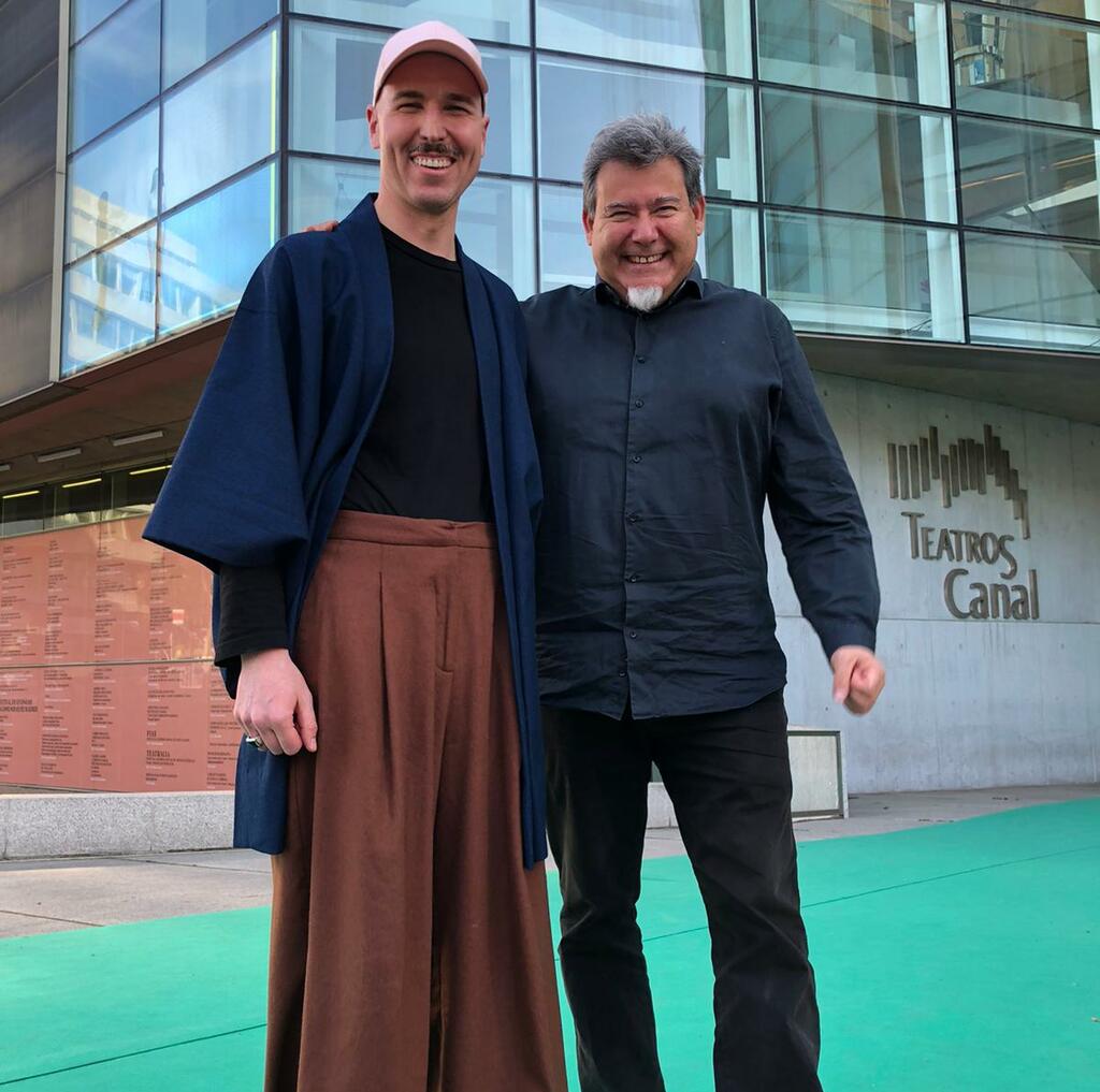 Mit Borrás y Alejandro Sacristán